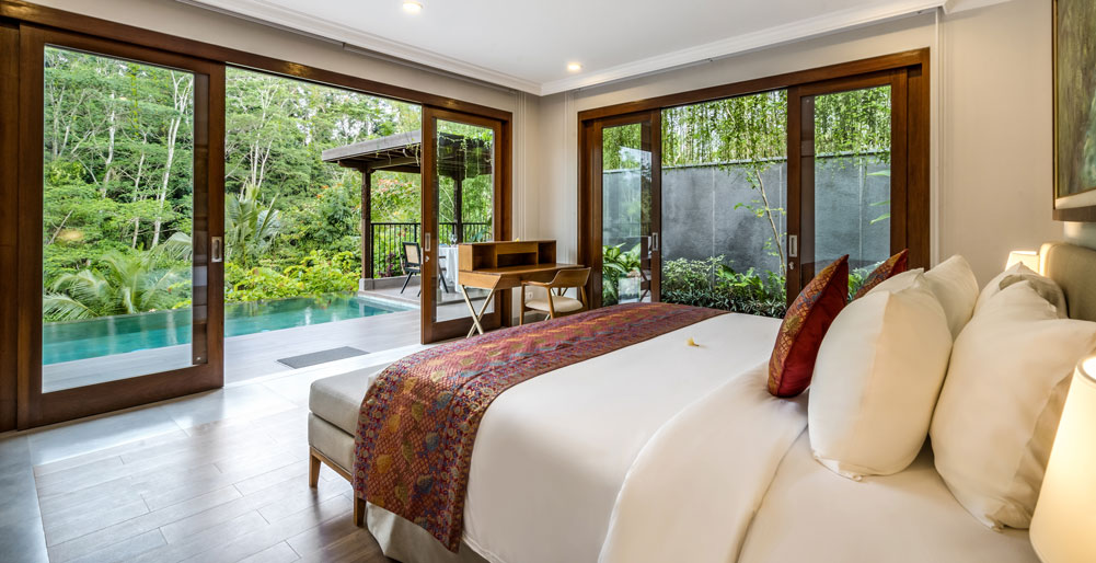 The Pala Ubud - Villa Catur bedroom